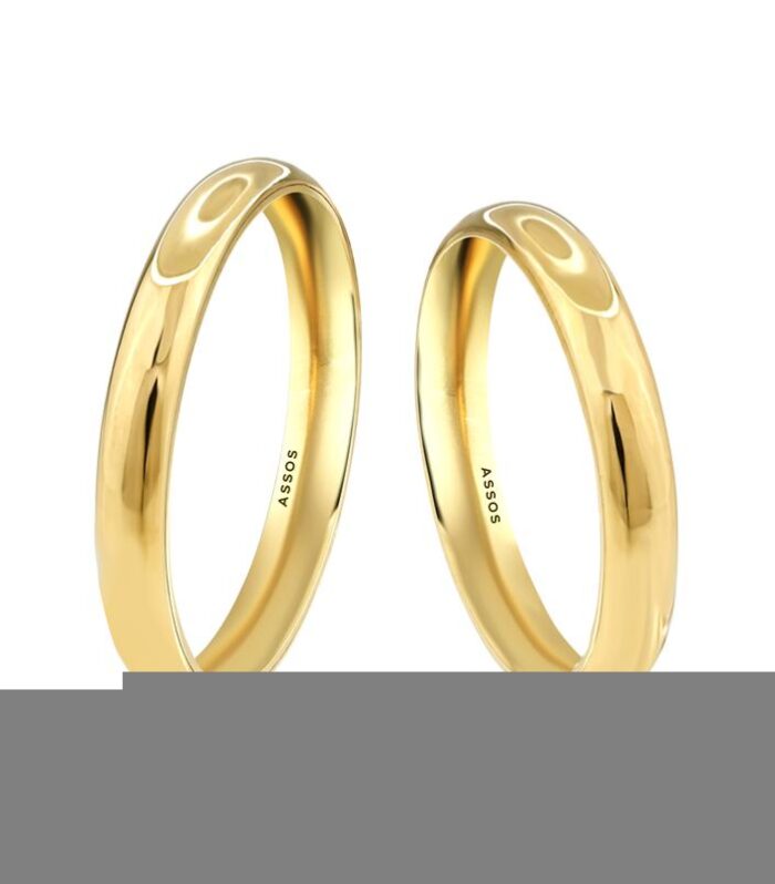 Klasik Altın Alyans-3mm