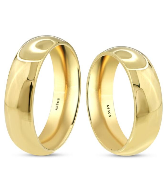 Klasik Altın Alyans-6mm