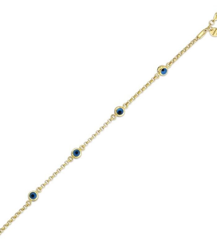 Nazar Boncuklu Altın Bileklik