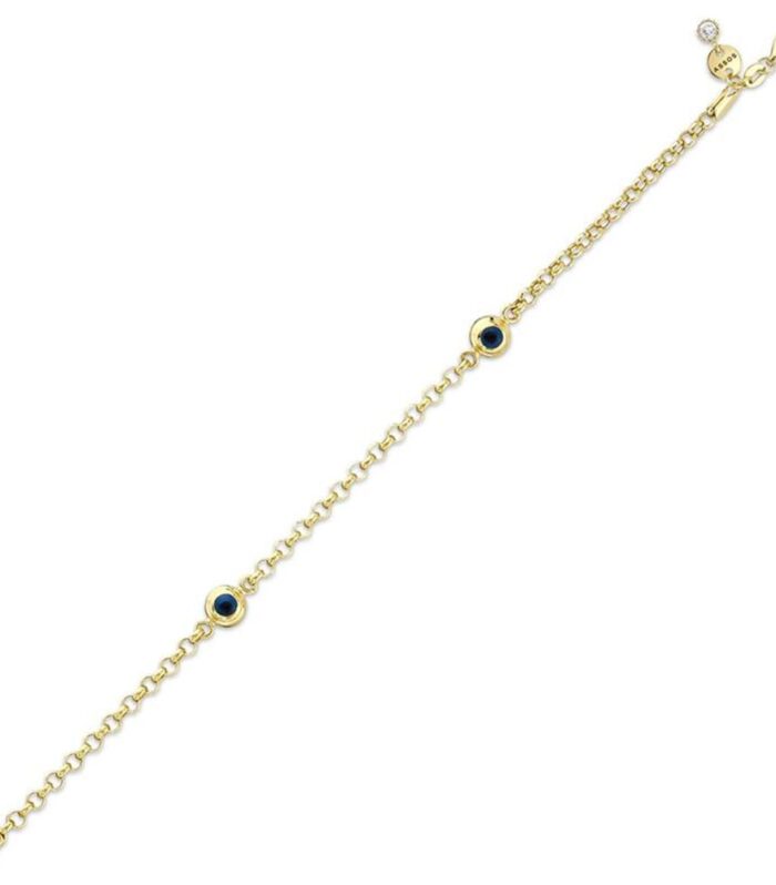 Nazar Boncuklu Altın Bileklik