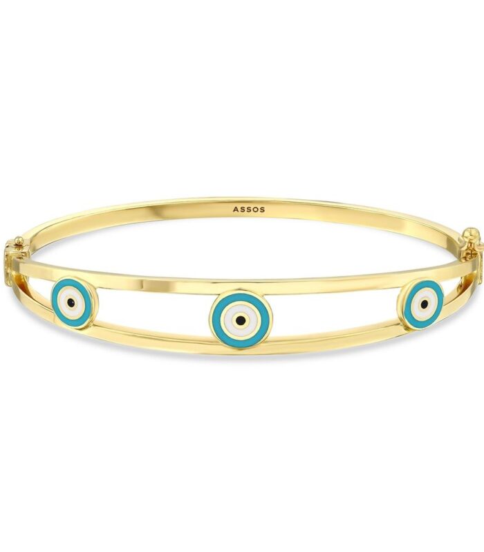 Nazarlıklı Altın Çocuk Kelepçe