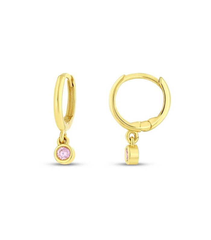 Sallantılı Altın Çocuk Küpe