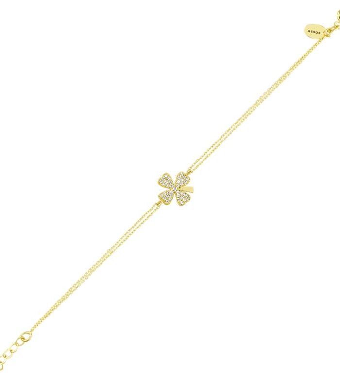 Şans Yonca Altın Bileklik