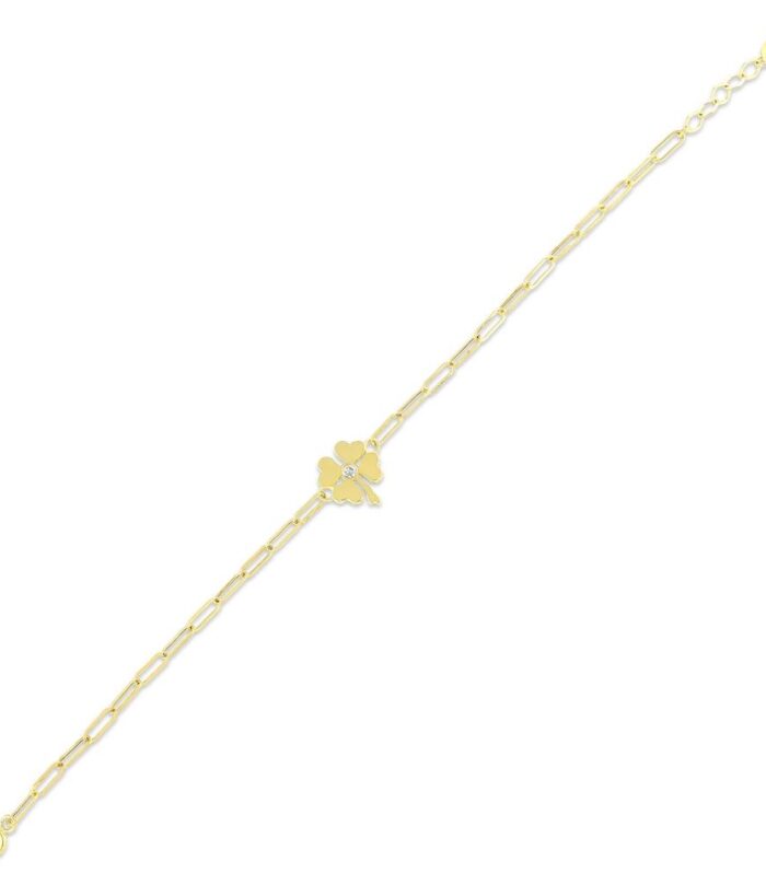 Şans Yonca Altın Bileklik