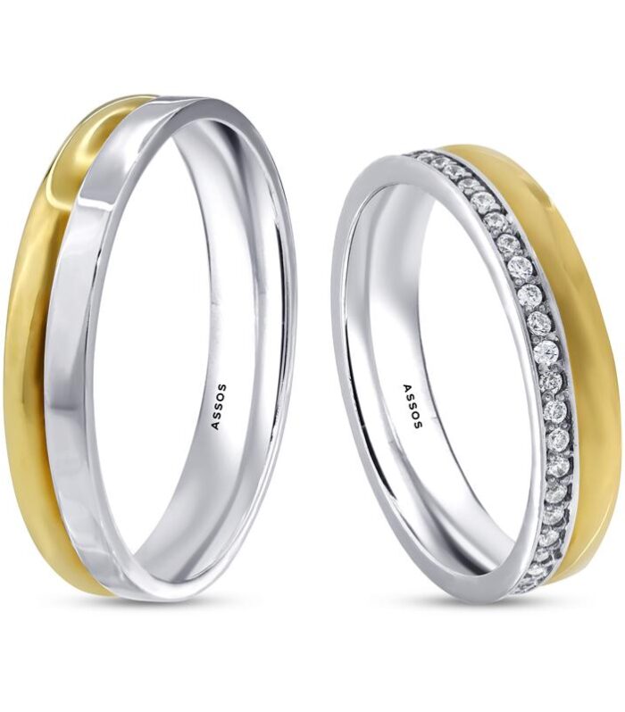 Superlight Kadın Altın Alyans-4mm