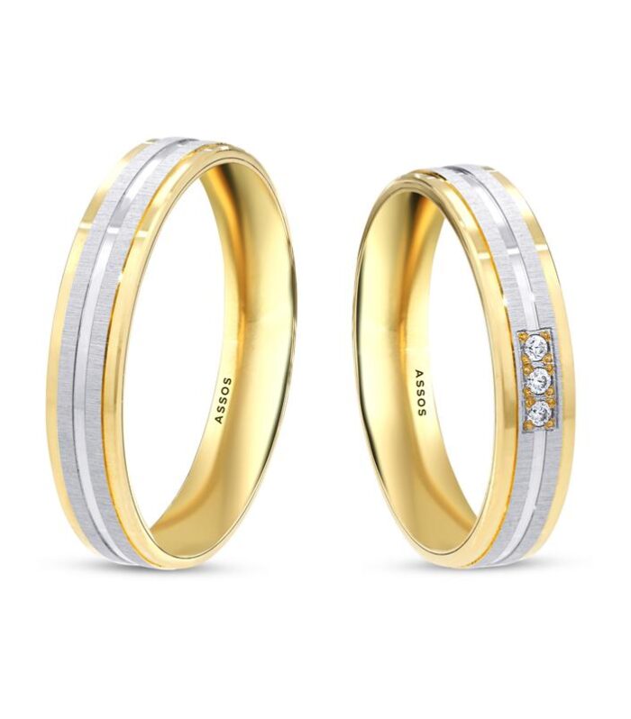 Superlight Kadın Altın Alyans-4mm