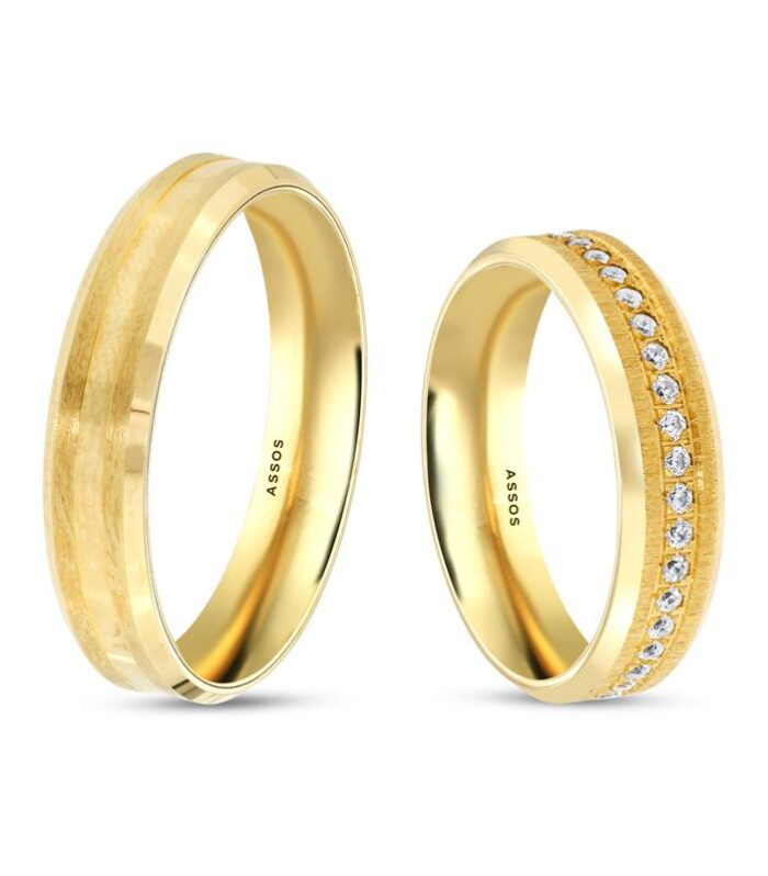 Superlight Kadın Altın Alyans-5mm