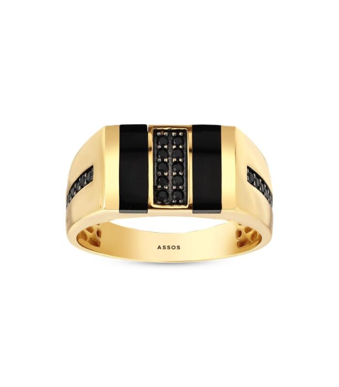 Tasarım Altın Erkek Yüzük