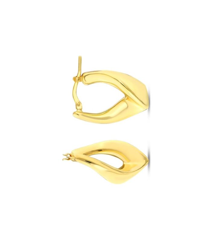 Tasarım Altın Halka Küpe