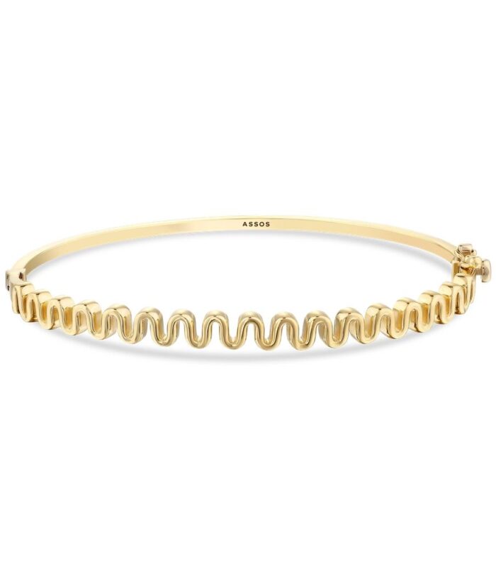 Tasarım Altın Kelepçe Bilezik