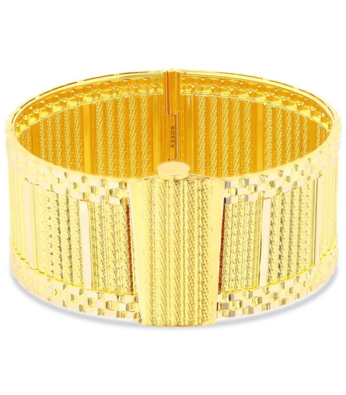 Tasarım Altın Kelepçe Bilezik