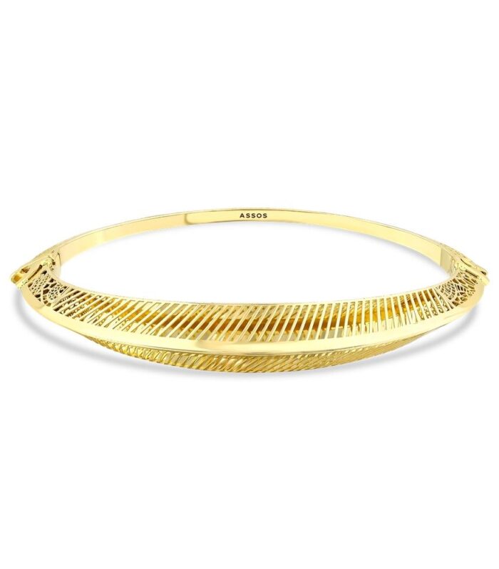 Tasarım Altın Kelepçe Bilezik