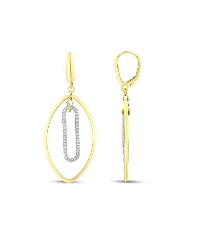 Tasarım Altın Küpe