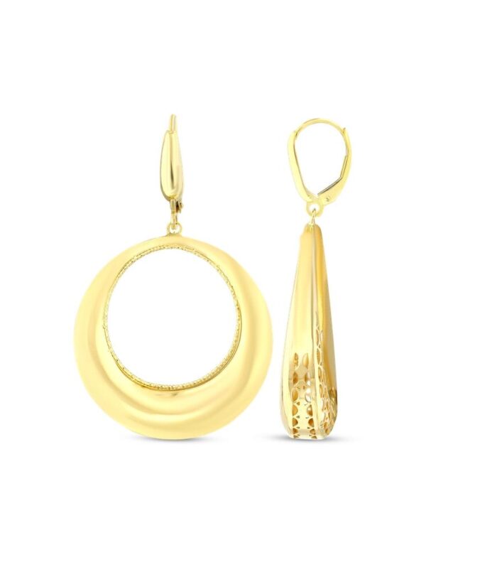 Tasarım Altın Küpe