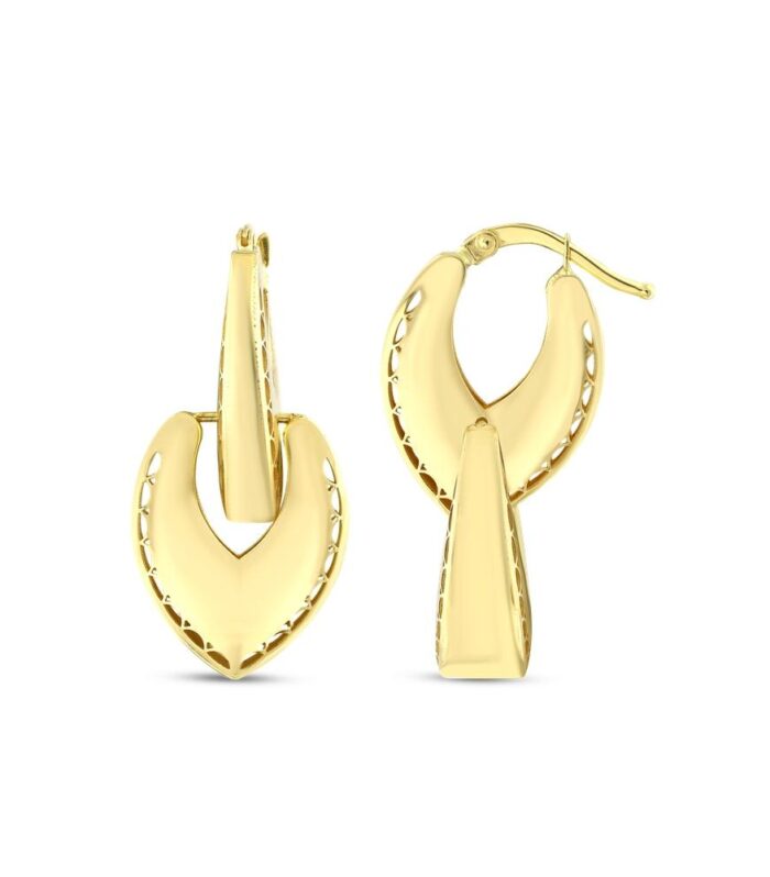 Tasarım Altın Küpe