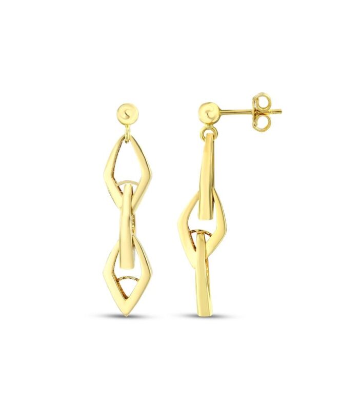 Tasarım Altın Küpe