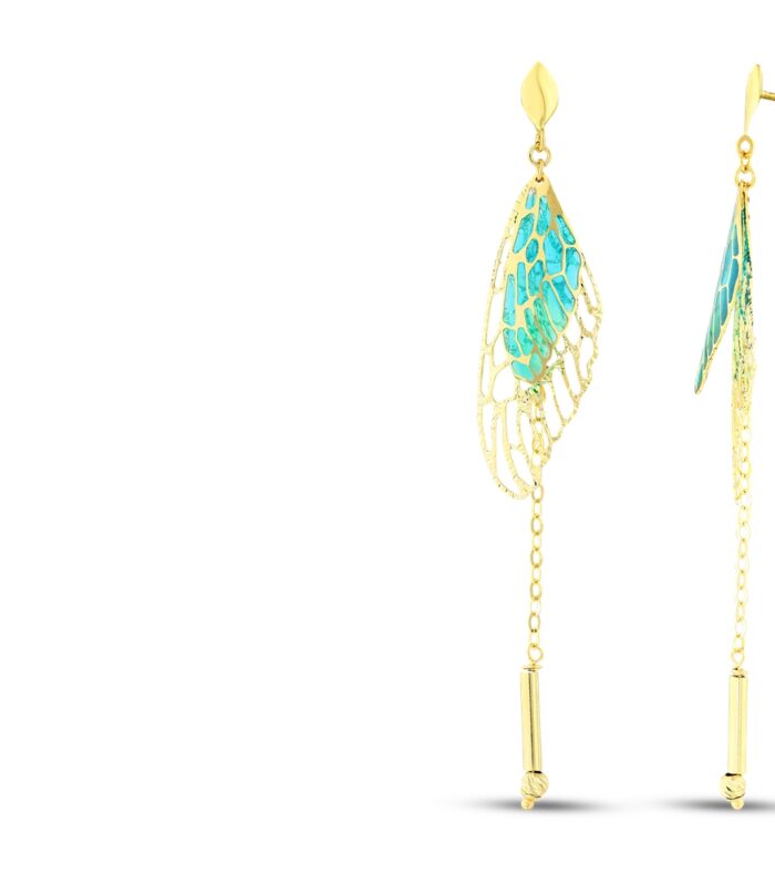 Tasarım Altın Küpe