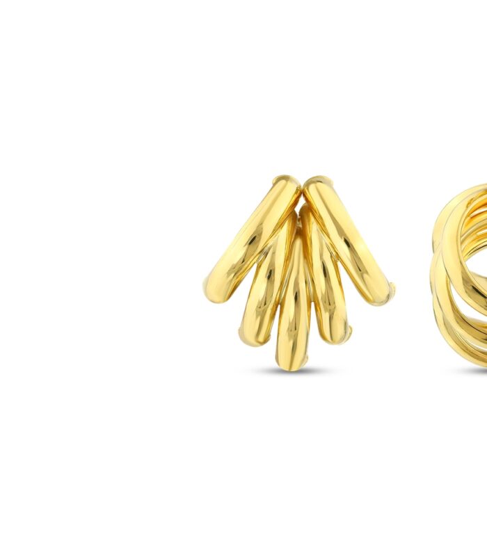 Tasarım Altın Küpe