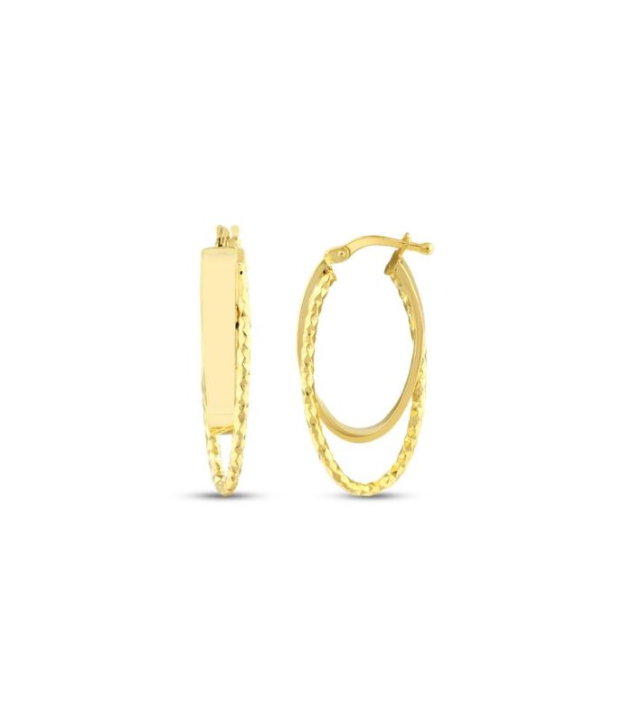 Tasarım Altın Küpe