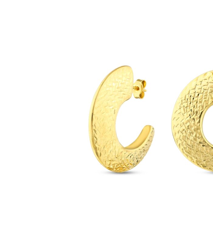 Tasarım Altın Küpe