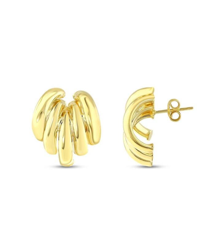 Tasarım Altın Küpe