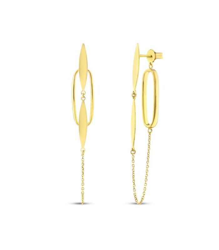 Tasarım Altın Küpe