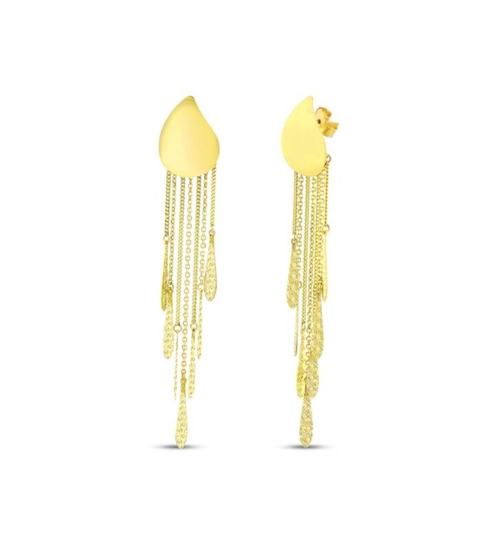 Tasarım Altın Küpe