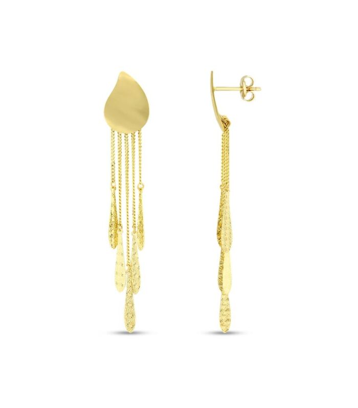 Tasarım Altın Küpe