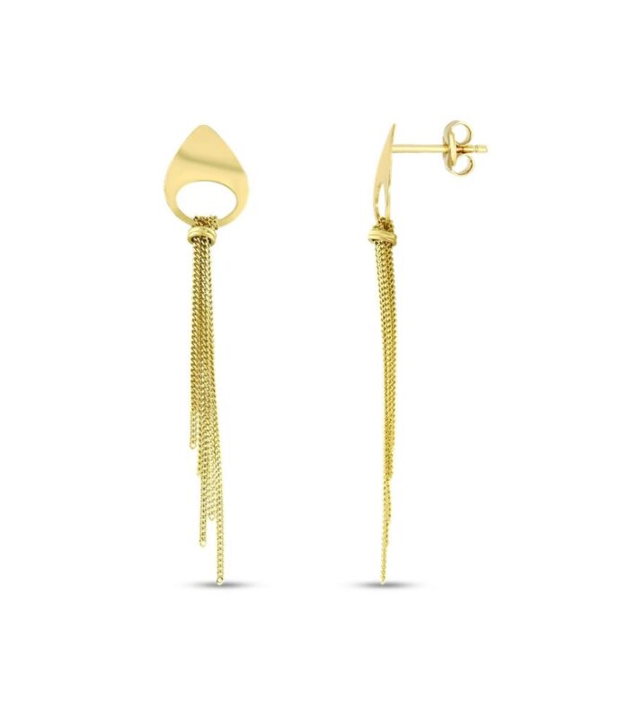 Tasarım Altın Küpe