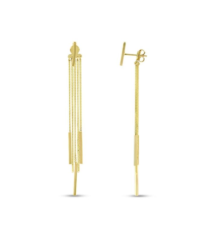 Tasarım Altın Küpe