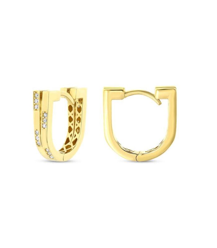 Tasarım Altın Küpe