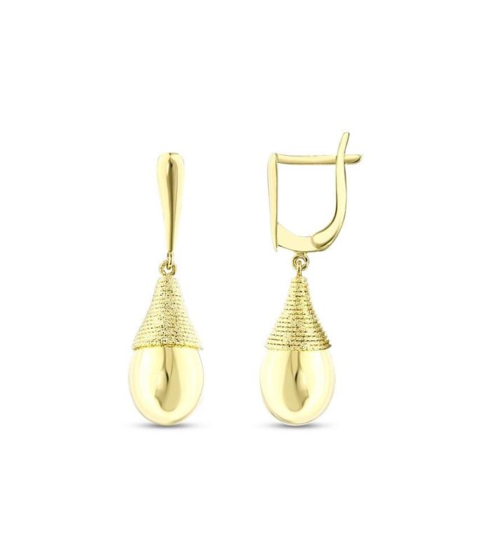 Tasarım Altın Küpe