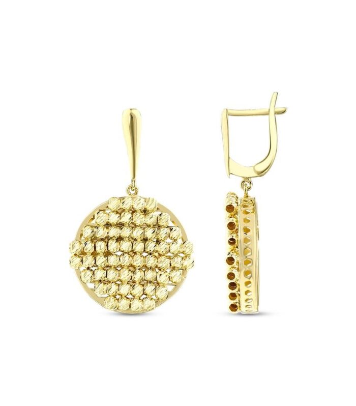 Tasarım Altın Küpe