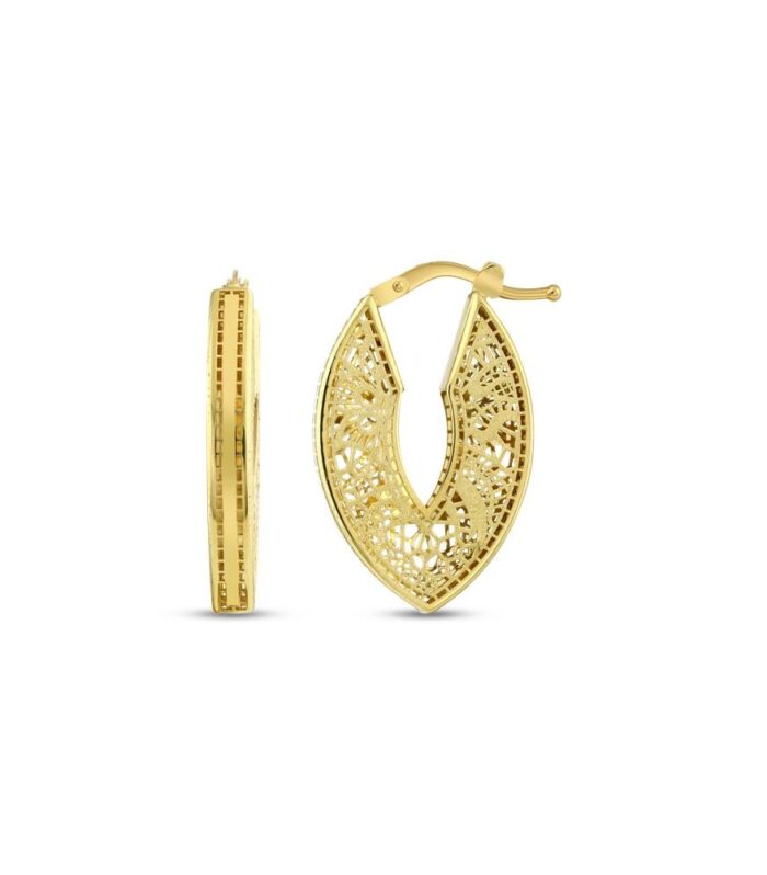 Tasarım Altın Küpe