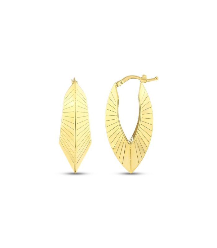 Tasarım Altın Küpe