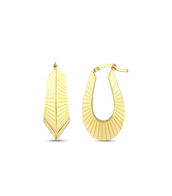 Tasarım Altın Küpe