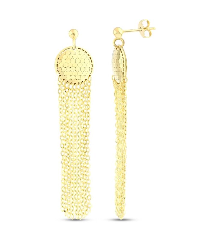 Tasarım Altın Küpe