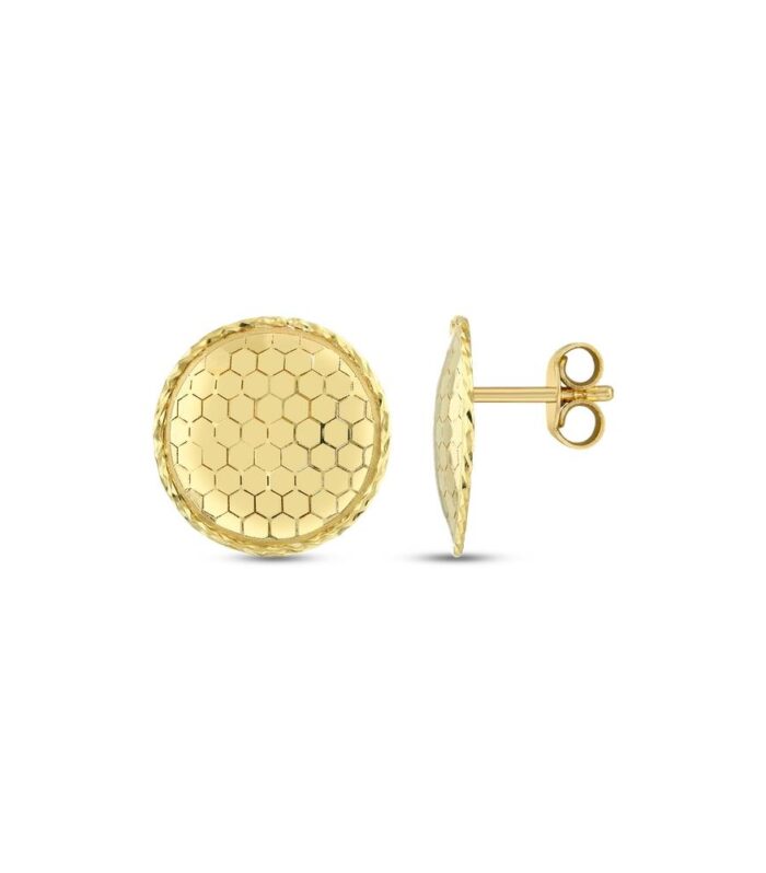 Tasarım Altın Küpe