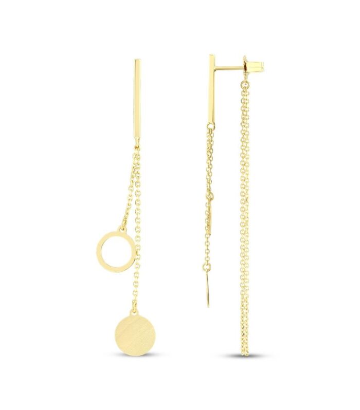 Tasarım Altın Küpe