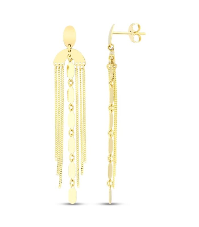 Tasarım Altın Küpe