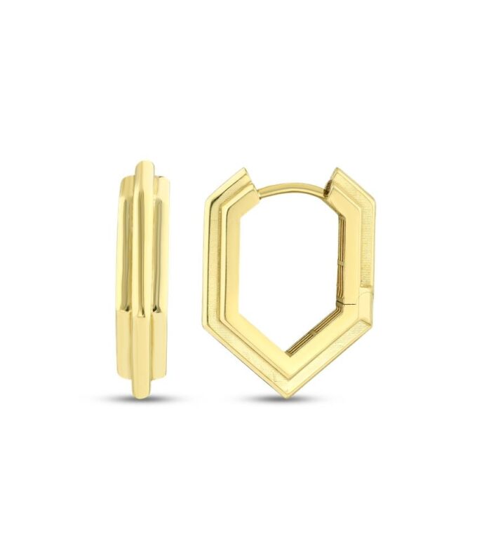 Tasarım Altın Küpe