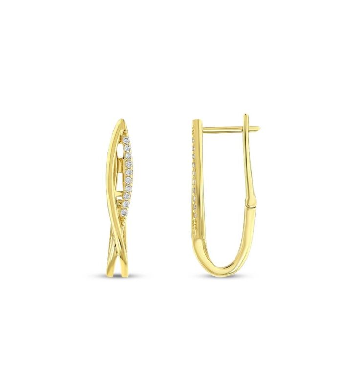 Tasarım Altın Küpe