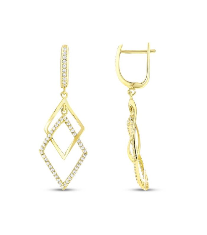 Tasarım Altın Küpe