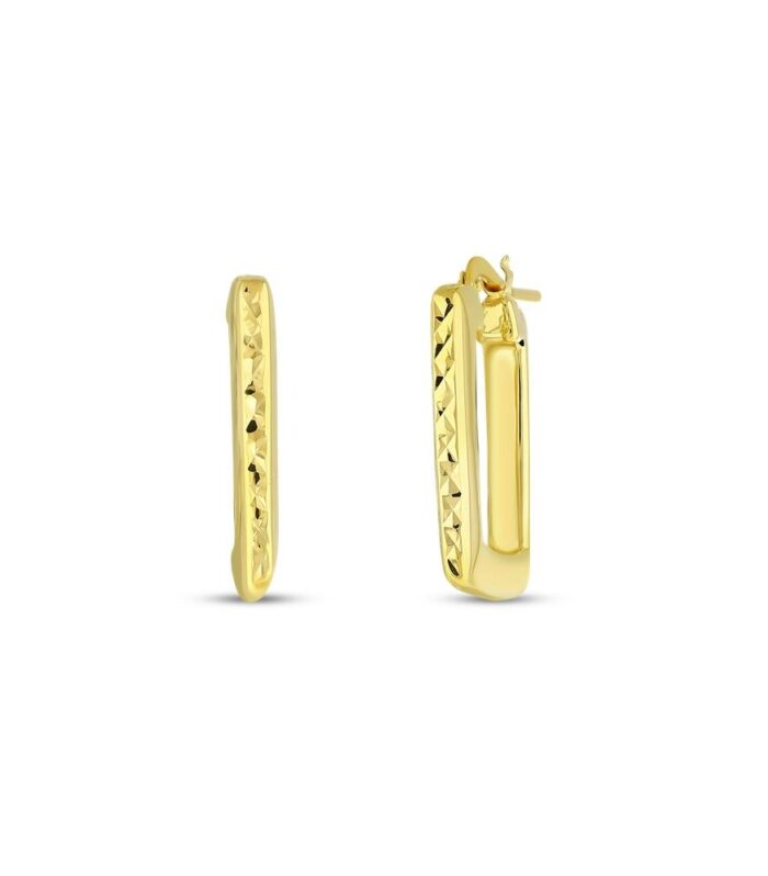 Tasarım Altın Küpe