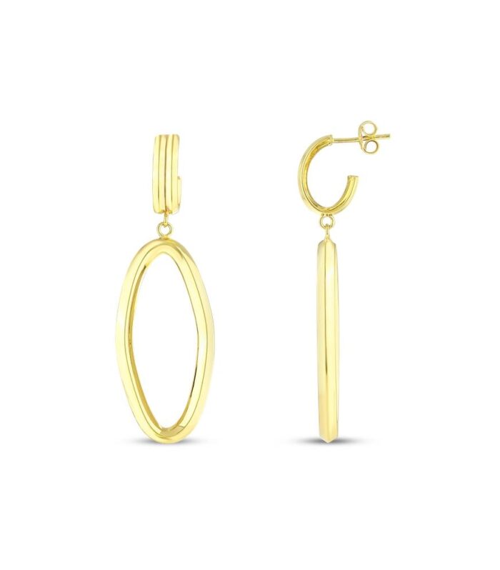 Tasarım Altın Küpe