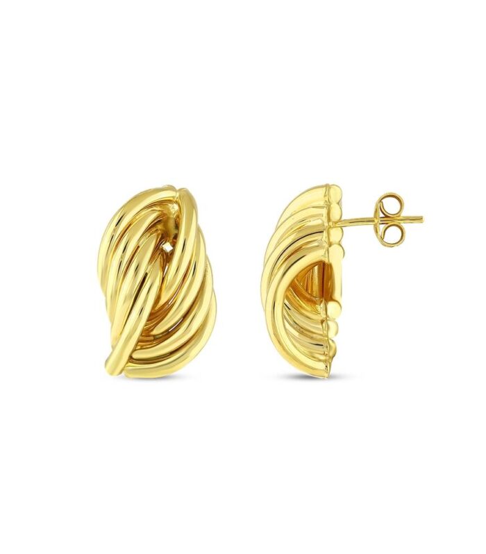 Tasarım Altın Küpe