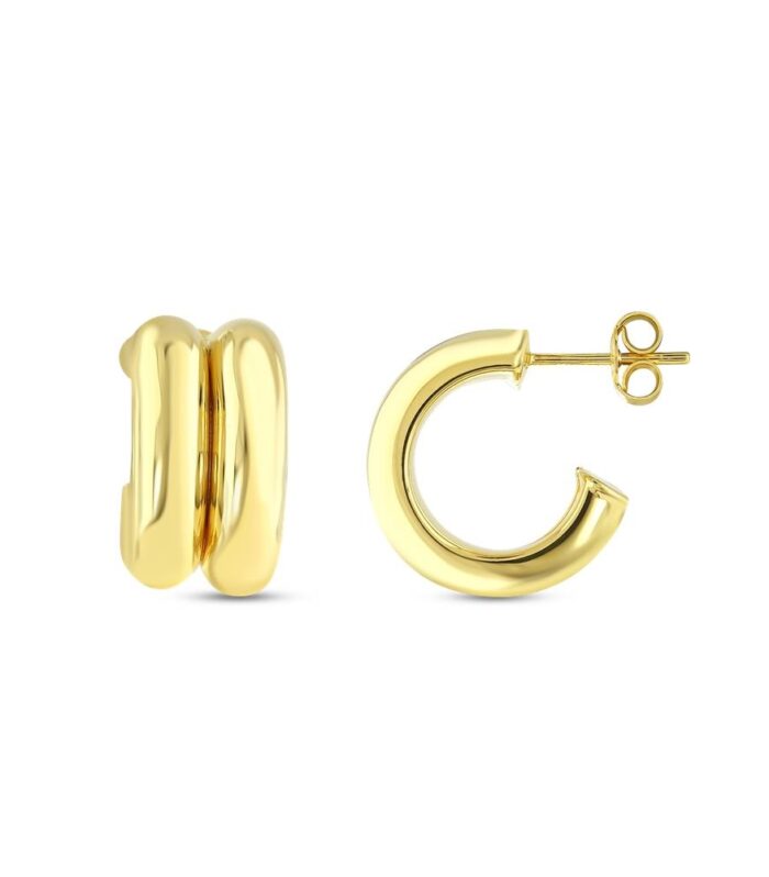 Tasarım Altın Küpe