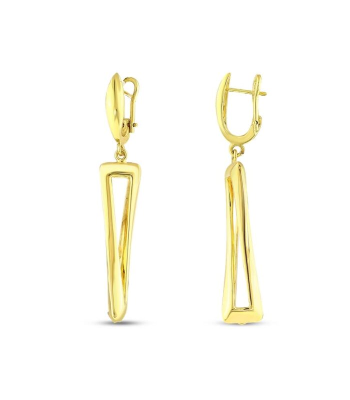 Tasarım Altın Küpe