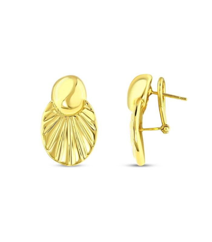 Tasarım Altın Küpe