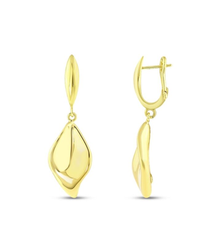 Tasarım Altın Küpe